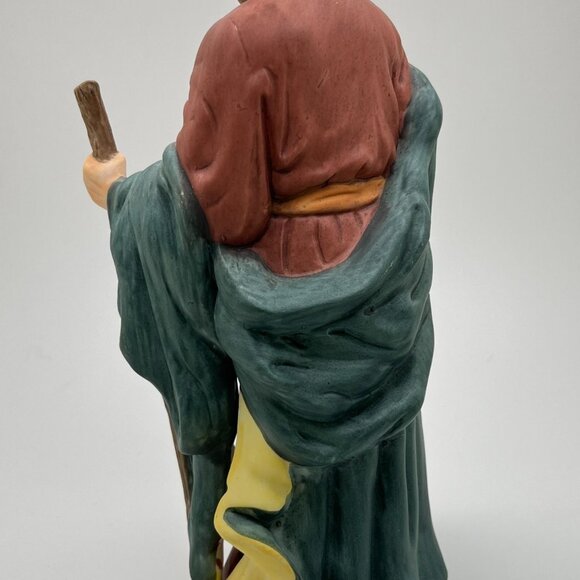 Kirkland Christmas Nativity Joseph with Staff Vintage Replacement #75177 - Picture 3 of 8